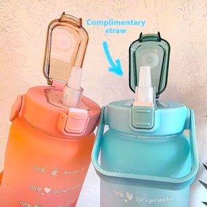 Motivational 64oz Water Bottle